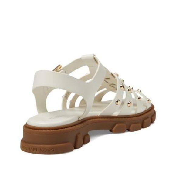 Michael Kors Jagger Fisherman Sandal Cream 6.5 M - Picture 1 of 1